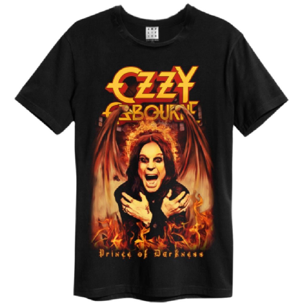OZZY OSBOURNE オジーオズボーン (追悼 ) - PRINCE OF DARKNESS / Amplified( ブランド ) / Tシャツ / メンズ - PGS